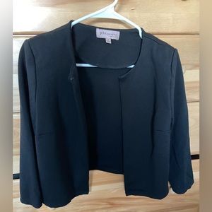 Black cardigan cover-up